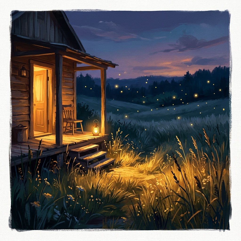 Cover art for porch light hymns
